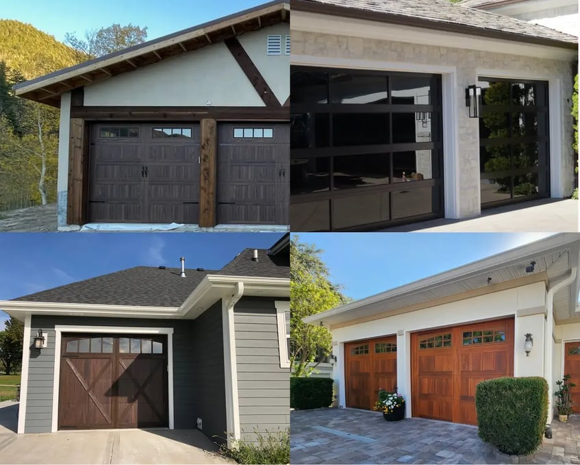 Garage door trim ideas for your garage makeover
